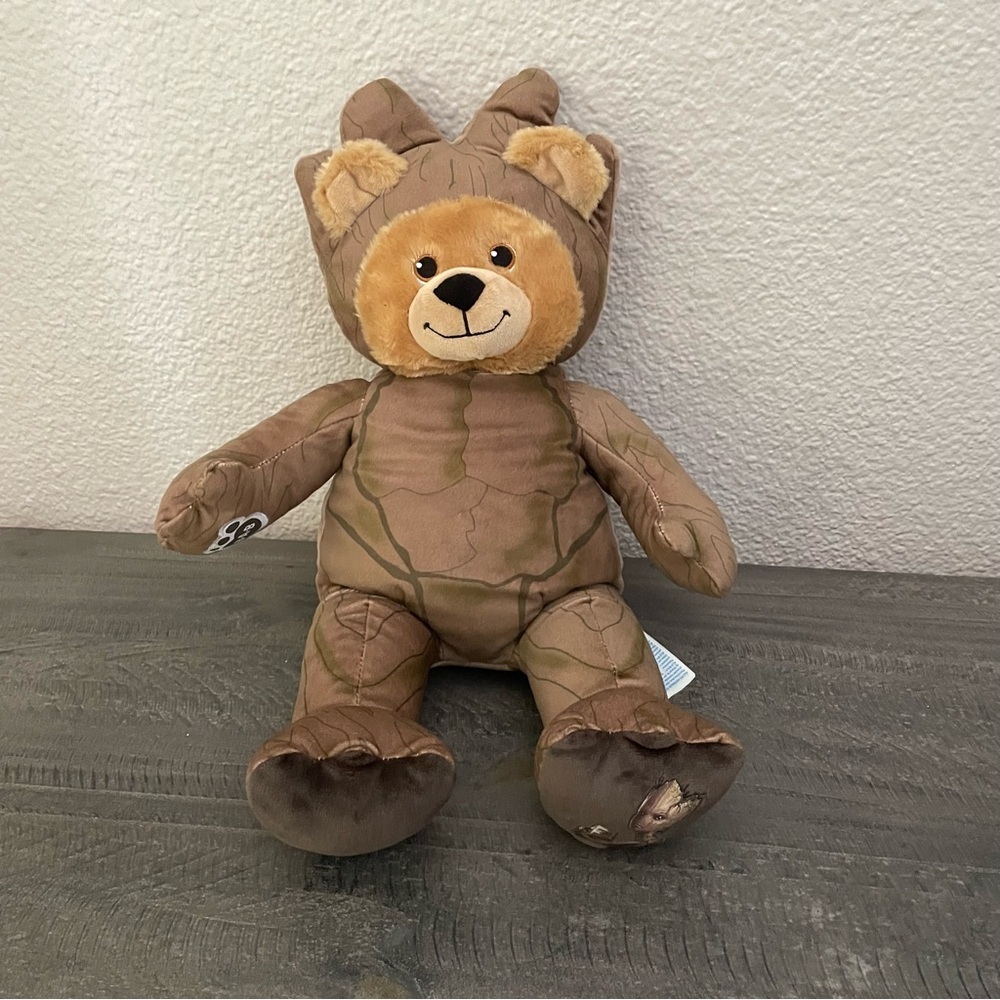 Marvel groot build a bear Brown Bear Plush Toy